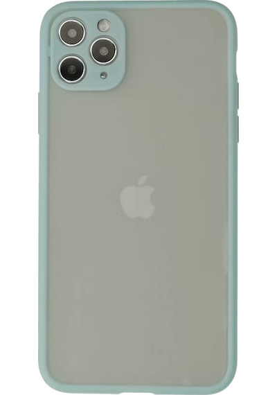 Newface Apple Uyumlu İphone 12 Pro Max Kılıf Montreal Silikon Kapak - Turkuaz