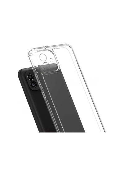 Galaxy Uyumlu A04e Kılıf 2mm Anti Shock Silikon - Renksiz Renksiz Renksiz