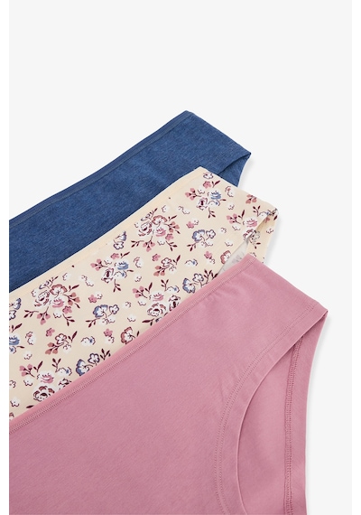 Penti Çiçekli Rose Harmony 3'lü Hipster Külot