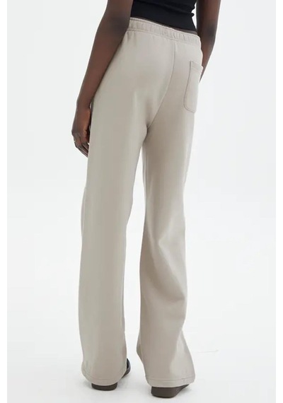 Madmext Bej Wide Leg Basic Eşofman Altı Mg1916-bej Bej