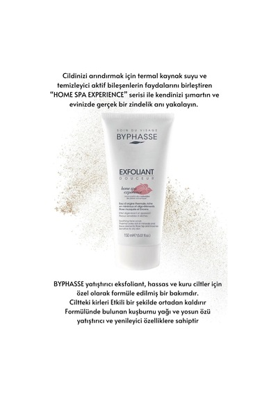 Byphasse Hassas ve Kuru Ciltler için Temizleyici ve Yenileyici Yüz Peeling 150 ML
