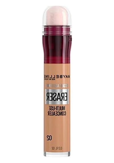 Maybelline New York Instant Anti Age Eraser Kapatıcı 02 Nude & Mini Tattoo Liner Gel Pencil Makyaj Seti 00