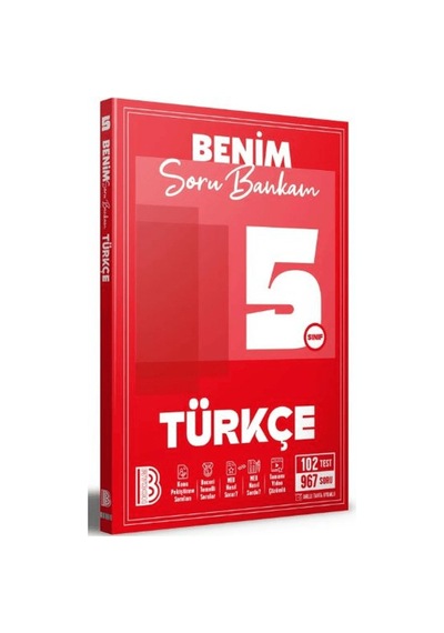 Benim Hocam Yayınları Benim Hocam 5. Sınıf Türkçe Soru Bankası Benim Hocam Yayınları