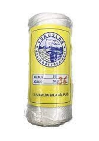 Yelpaze Balık Ağı Donam Ipi Naylon Bobin Iplik 500 G