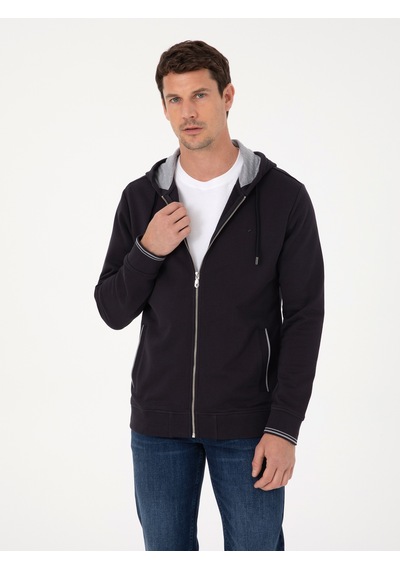 Cacharel Erkek Lacivert Sweatshirt 50318867-vr033