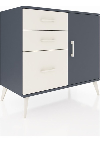 Hyperion Şifonyer Tek Raflı 3 Çekmeceli Tek Kapaklı 88x44x80 Antrasit-antrasit/aytaşı Antrasit/aytaşı Hyperion Şifonyer Tek Raflı 3 Çekmeceli Tek Kapaklı 88x44x80 Antrasit-antrasit/aytaşı Antrasit/aytaşı