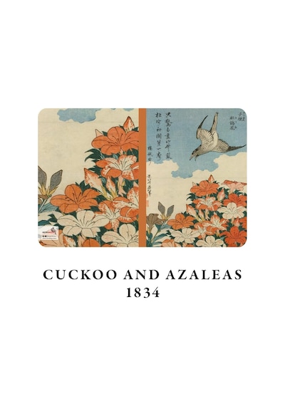 Mount Fuji Series I - A5, Hokusai 4'lü Defter Seti I, Çizgisiz, Toplam 256 Sayfa, Her Biri 64 S Çok Renkli