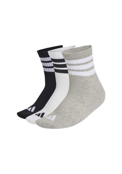 Adidas 3s Ess Unısex Spor Çorap - Kc9618 SİYAH-GRİ-BEYAZ