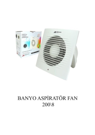 Mutlusan 200 8 Banyo Aspiratör Fan - 547122602