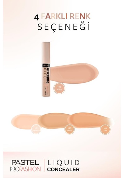 Liquid Concealer - Likit Hata Örtücü 102 Nude Diğer
