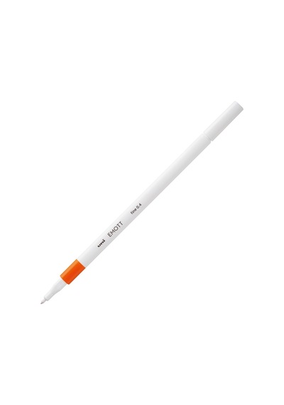 Uni-ball Akrilik Uçlu Kalem Emott 0.4 Mm Fine Turuncu