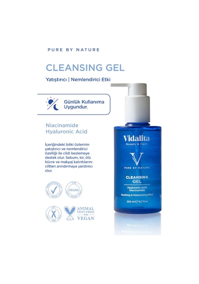 Vidalita Beauty & Care Cleansing Jel 200 ML