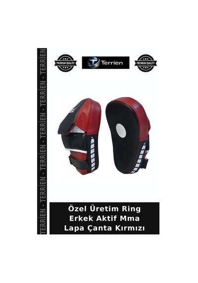 Özel Üretim Ring Erkek Aktif Mma Lapa Çanta Kırmızı