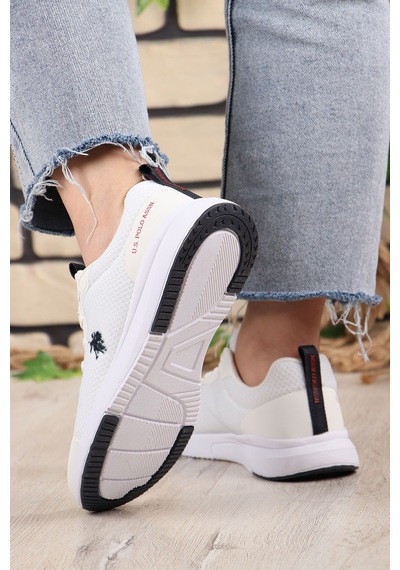 U.s. Polo Assn. Smart Hafif Taban Kadın Spor Ayakkabı 867800000616 05 Beyaz