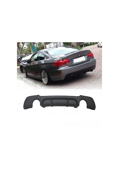 Bmw E92 2010-2011 Lci Coupe Boyasız M.performance Arka Difüzör