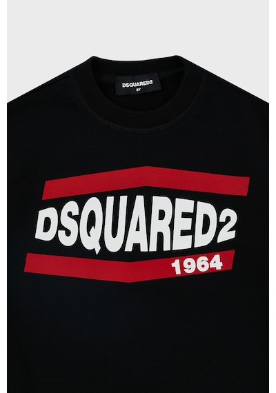 Dsquared2 Çocuk Sweat Dq0208-d002y Black Siyah