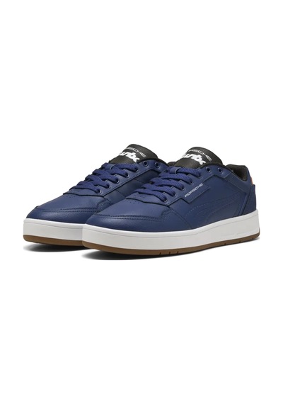 Puma Pl Court Classic Lux Lacivert Spor Ayakkabı