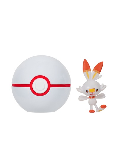 Pokemon Clip 'n' Go Scorbunny Figür Pkw3642