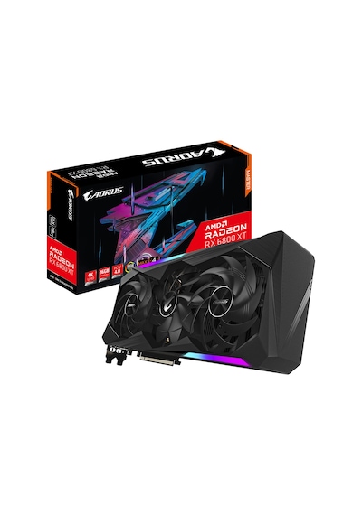 Gigabyte AMD Radeon RX 6800 XT Aorus Master GV-R68XTAORUS M-16GD 16 GB GDDR6 256 Bit Ekran Kartı