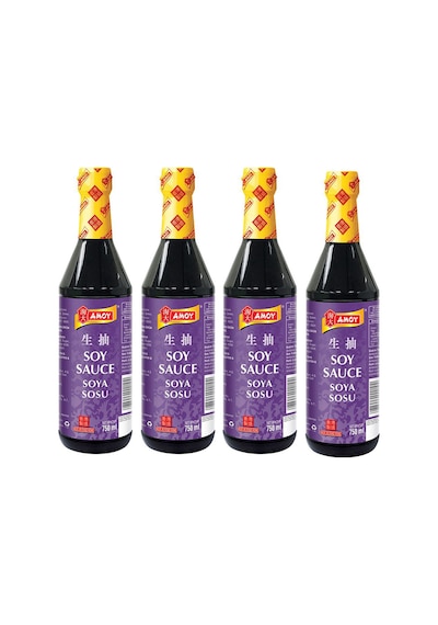 Amoy Soya Sosu 4 x 750 ML