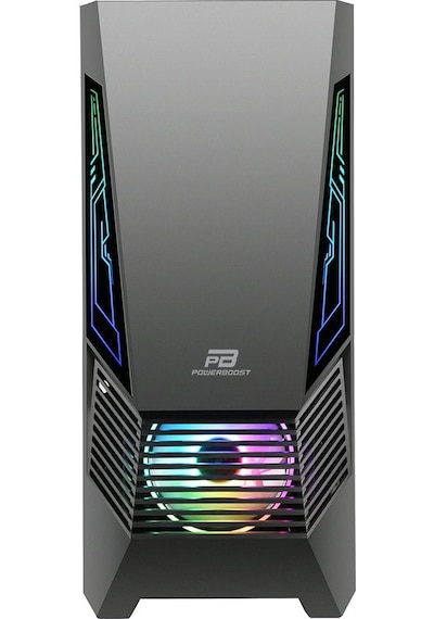 Powerboost Vk-G2051S Usb 3.0 Atx. Argb Fan Ve Stirp Siyah Kasa (