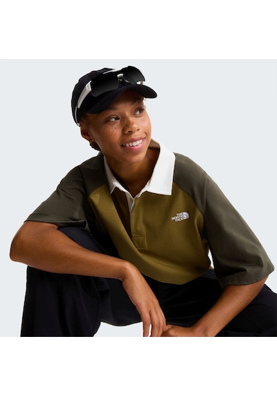 The North Face U Relaxed Rugby Polo Ss Tee Unisex Tişört Nf0a8gavjv41 Çok Renkli