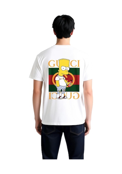Paybuy Erkek Karikatür Parod Baskılı Günlük Tişört Yuvarlak Yaka Kısa Ko Beyaz Paybuy Erkek Karikatür Parod Baskılı Günlük Tişört Yuvarlak Yaka Kısa Ko Beyaz