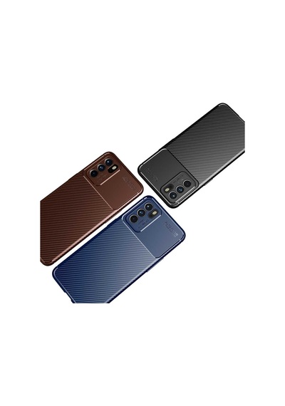 Oppo Reno 6 4G Kilif Karbon Silikon Case 523426362