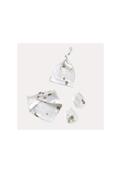 Mama Padre Zoro Yenidoğan Mini Set - 4 Parça Renkli - 861046959 Renkli
