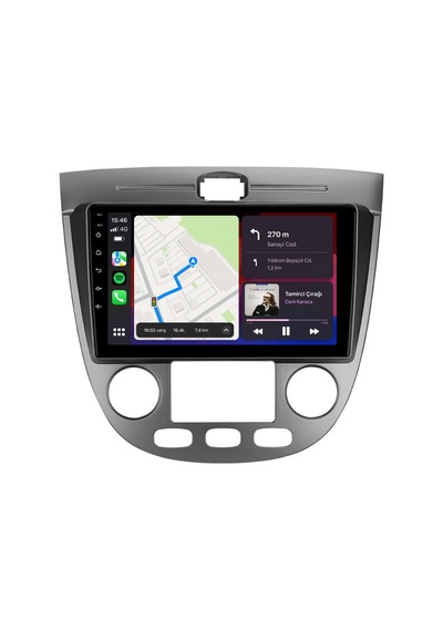 Chevrolet Lacetti Android Multimedya 2004-2011 Cdx Carplay Android Auto Navigasyon 8gb Ram 64gb 9"