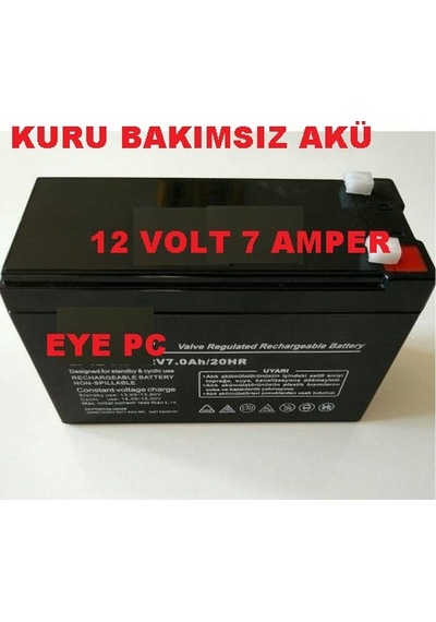 12 Volt 7 Amper Oyuncak Araba Traktör Jeep Bataryası Yeni Tarih