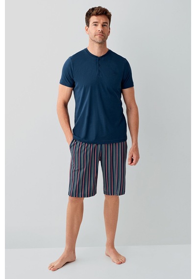 Arnetta Erkek Lacivert Pijama Takımı Ar3681-s-v1 Lacivert