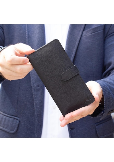 Mandarin Paris Model Telefon Gözlü Premium Deri Cüzdan Çok Renkli