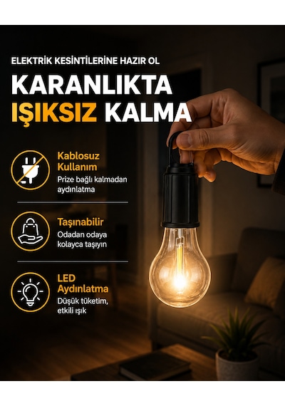 Dış Mekan Kullanımına Uygun Led Lamba Sarı 67656306