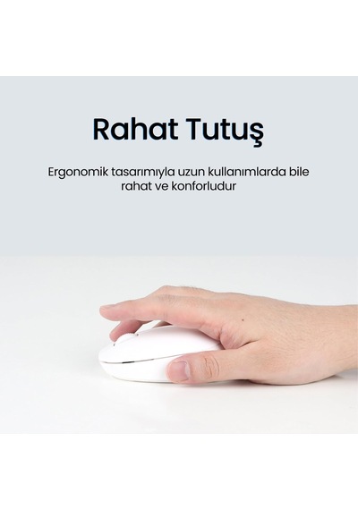 Spt6407 Bluetooth Kablosuz Türkçe Q Klavye Mouse Seti Siyah Diğer