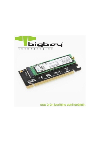Bigboy Btc-M2Nv161U Pcıe 3.0 X16 Pcı M.2 X4 To M Key Çevirici Üni