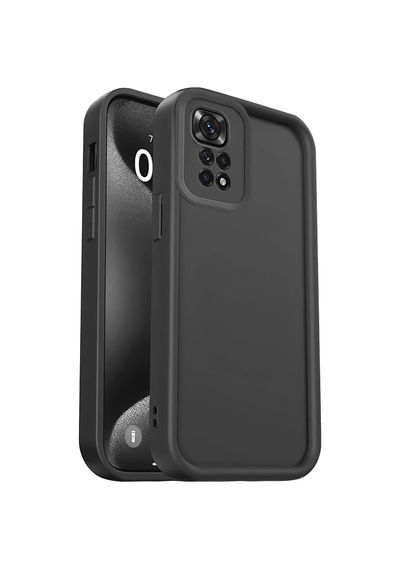 Xiaomi Redmi 10 2022 Uyumlu Kılıf Viera Silikon - Siyah