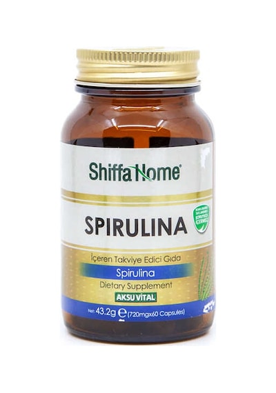 Shiffa Home Spirulina   Kapsül 720 Mg 60   Kapsül
