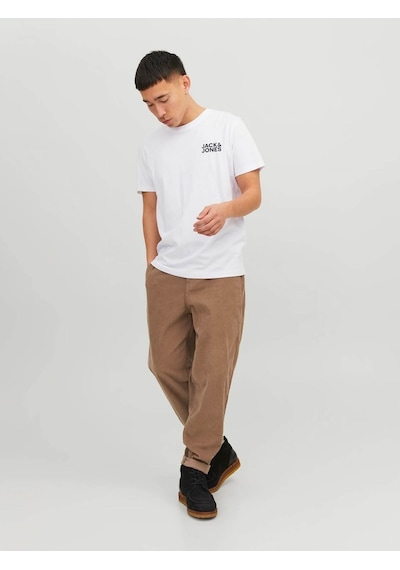 Jack & Jones JJECORP LOGO TEE SS O-NECK NOOS Erkek  Beyaz Tişört