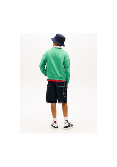 Tommy Hilfiger Erkek Çocuk Sweat Kb0kb10404 Yeşil