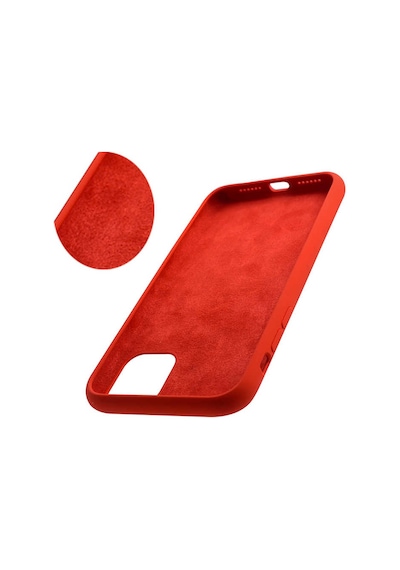Apple Uyumlu iPhone 11 Kılıf Zore Silk Silikon Pembe