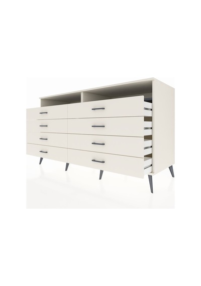 Kronos Konsol 2 Raflı 8 Çekmeceli 176x59x99 Aytaşı-antrasit/ayta Aytaşı-antrasit/aytaşı