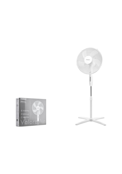 Everest Fan10 Ecowind Ev Tipi Metal Vantilatör 16 İnç 45w 1100 Rpm 3 Kademeli Beyaz