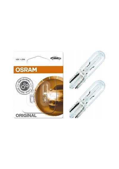 Dipsiz Gösterge Ampul 12v 1.2w T5 2721-02b 2 Adet Diğer