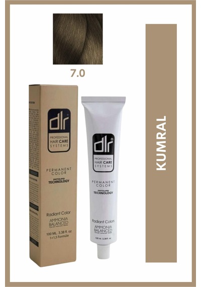 Dlr Profesyonel Saç Boyası 7.0 Kumral 100 Ml
