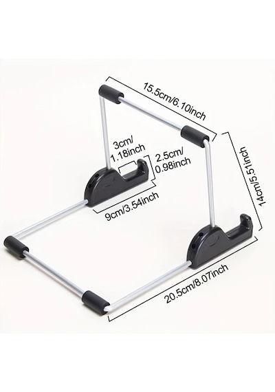 Willowhaven Blue Sky Ayarlanabilir Katlanır Tablet Dizüstü Bilgisayar Standı Portatif Ergonomik
