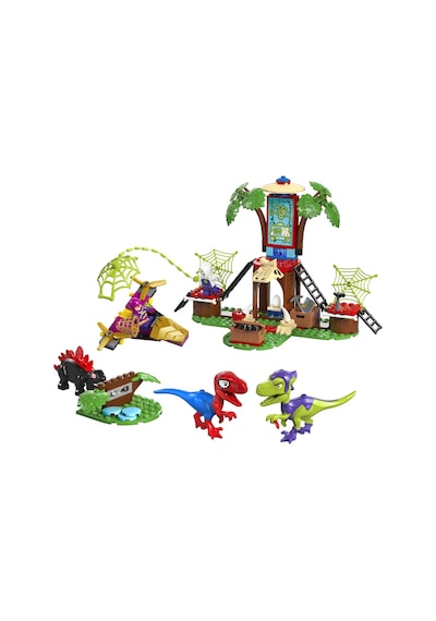 LEGO® Marvel Ağaç Ev Karargahında Spidey ve Gobby'nin Raptor Savaşı 11200 - 4 Yaş ve Üzeri Çocuklar için Oyuncak Yapım Seti (143P)