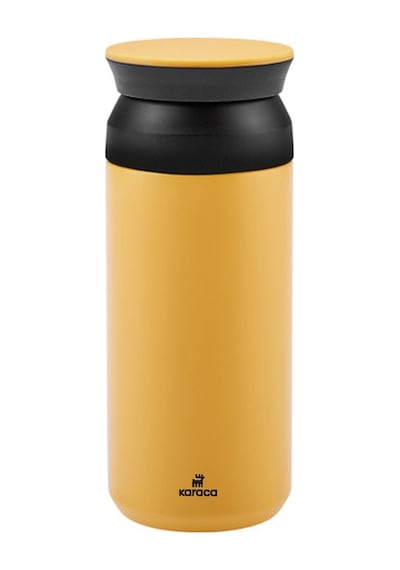 Karaca Rainbow Paslanmaz Çelik Termos 350 ML Sarı