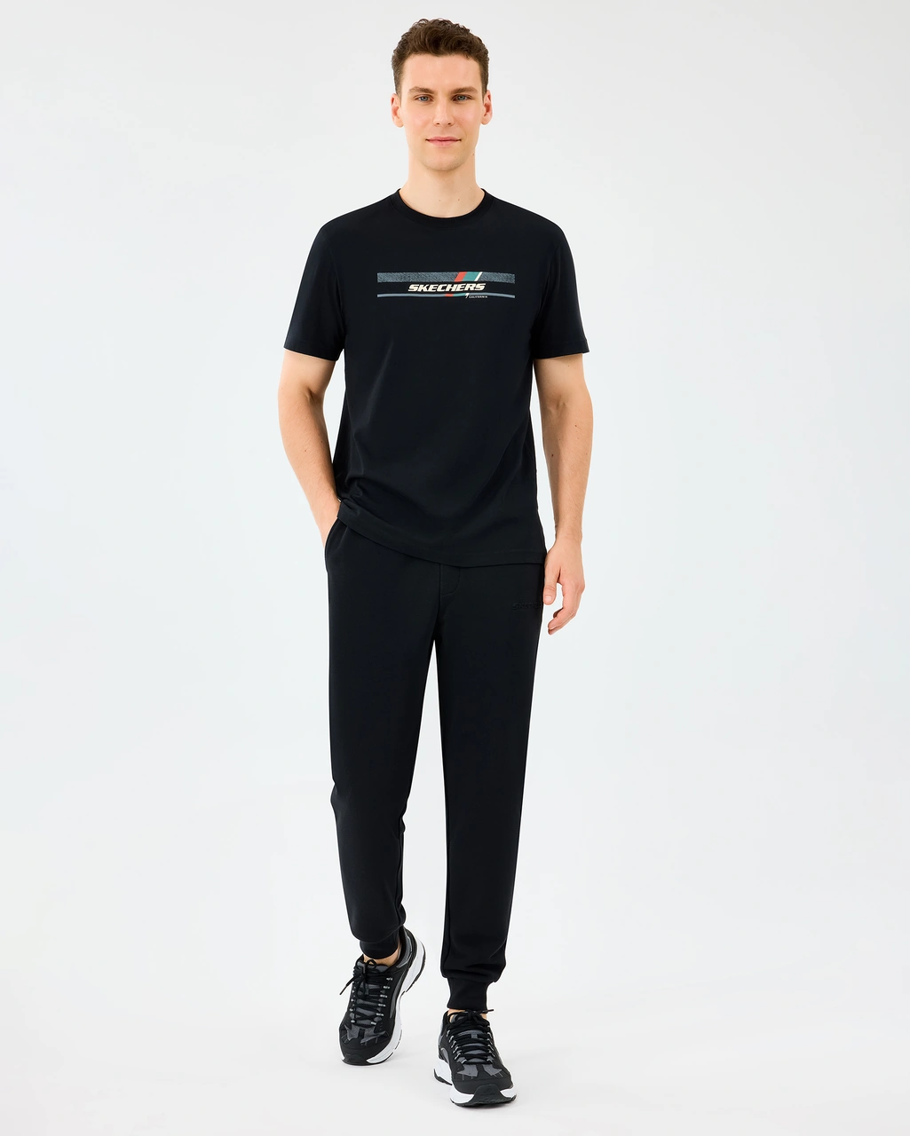 Skechers M Essential Jogger Sweatpant Erkek Siyah Eşofman Altı S2610006-3817 Siyah