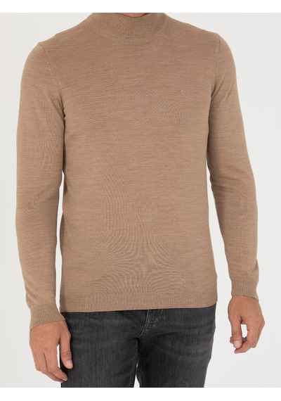 Cacharel Erkek Camel Kazak /triko 50270172-vr015 Kahverengi
